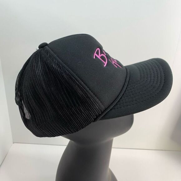 Rare‎ Beverly Hills  Cali Good Life BLACK TRUCKER HAT - Picture 2 of 5